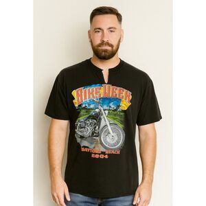 Vintage Shirt M Y2K Black